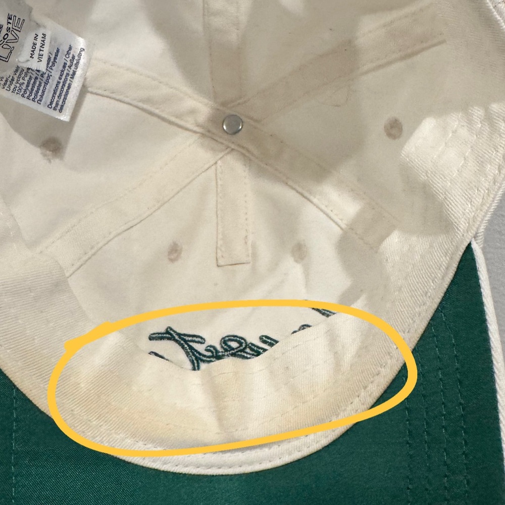 Lacoste - Cap Hat - Women - Size M - Pre-Owens - Plz Check Pics - Picture 7 of 9